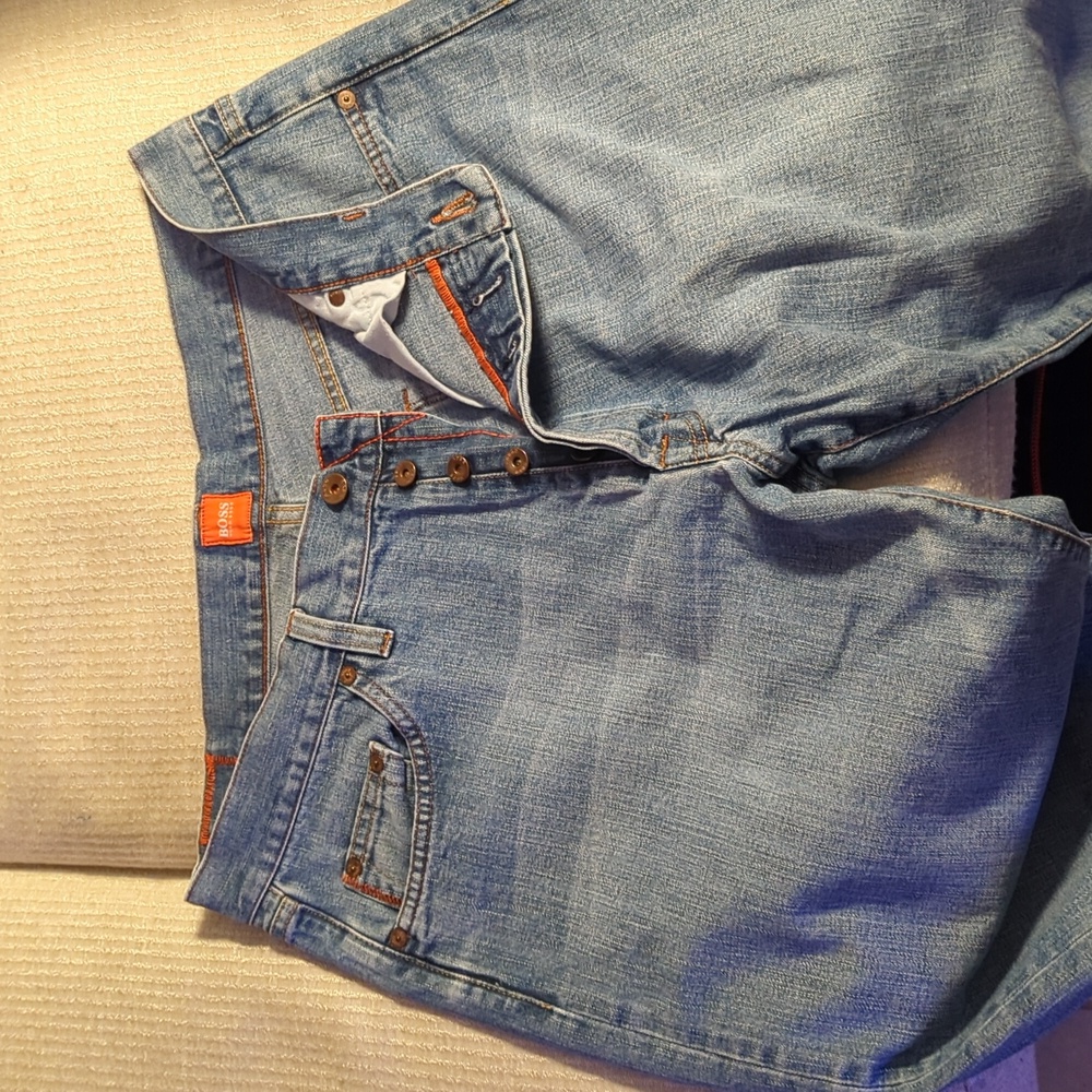 Hugo Boss Button Fly Men's 36x32 Jeans